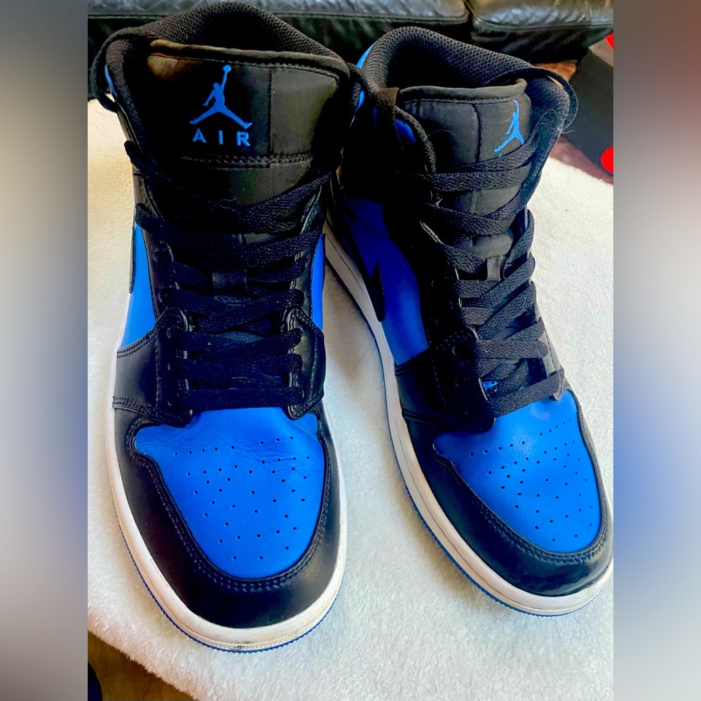 Air Jordan 1 Royal Blue/ Black **LIKE NEW** Men’s 8.5